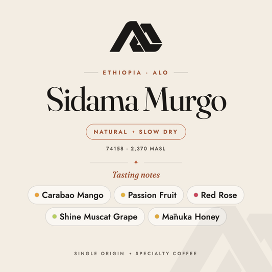 Ethiopia Alo Sidama Murgo Natural Slow Dry - 1KG