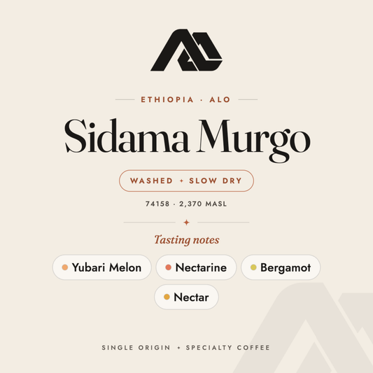 Ethiopia Alo Sidama Murgo Washed Slow Dry - 1KG