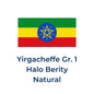 Ethiopia Yirgacheffe Gr. 1 Halo Berity - 1 KG