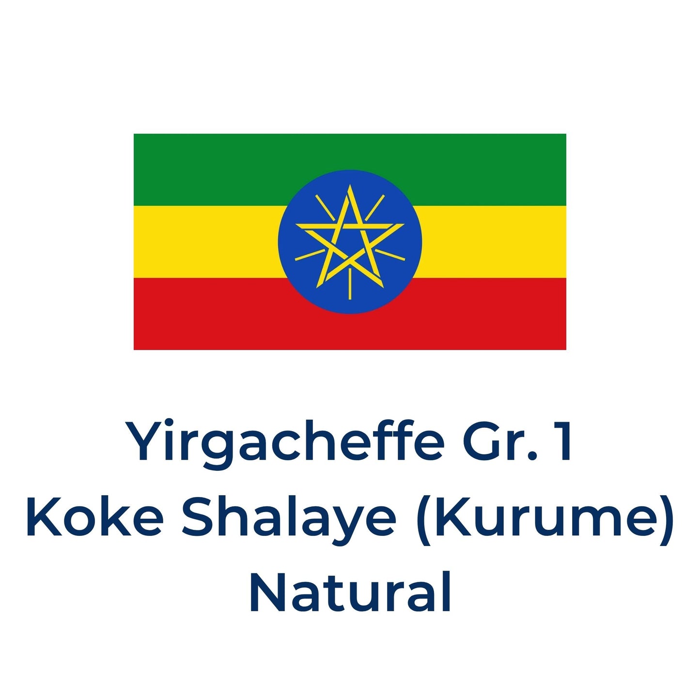 Ethiopia Yirgacheffe Gr. 1 Koke Shalaye (Kurume) - 1 KG